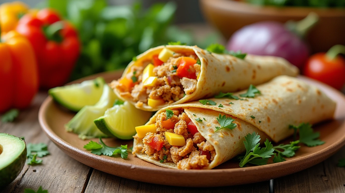 Chicken Breakfast Burrito